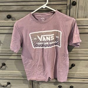 Light purple Vans T-shirt , men’s small